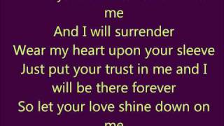 olly murs love shine down lyrics [upl. by Koran574]