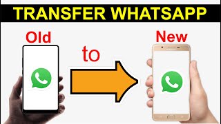 Transfer WhatsApp Messages From Old Android to New Android Phone Without Google Drive [upl. by Aitnecserc422]