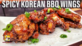 Spicy Korean BBQ Wings [upl. by Aileen]