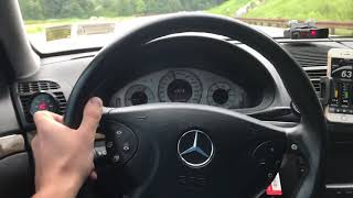 Stage 3 E55 AMG Acceleration [upl. by Gracye]