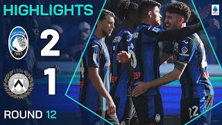 ATALANTAUDINESE 21  HIGHLIGHTS  Atalanta secure comeback win  Serie A 202425 [upl. by Sarah]