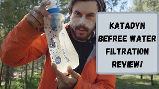 Katadyn BeFree Water Filtration SystemBottle 1L Review [upl. by Joey]