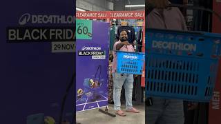 Black Friday sale at decathlon Vijayawada 🙌  trending shots [upl. by Westney]