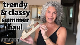 Amazon Summer Haul 2023  Classy amp Trendy Over 50 [upl. by Filemon373]