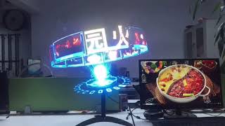 how does 3D hologram fan works [upl. by Fanchie]