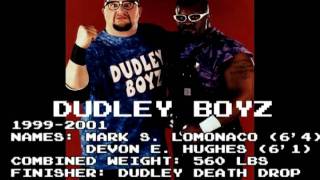 Dudley Boyz 1st Theme W bomb drop [upl. by Photina863]