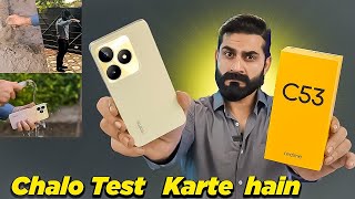 Realme C53 Unboxing in Pakistan  Drop Test amp Water Test [upl. by Delano]