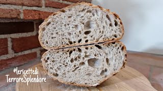 Pane con lievito madre I maturazione in frigorifero 🍞 [upl. by Buiron534]