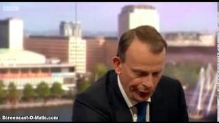 Andrew Marr suffers a panic attack on his show [upl. by Schilt]