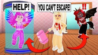 These TWINS HATE Me So I Captured Them In Flee The Facility Roblox [upl. by Alrats]