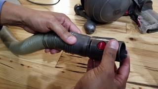 Dyson Ball  How to repair ripped Hose [upl. by Nahtnaoj]