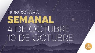 HOROSCOPO SEMANAL  4 AL 10 DE OCTUBRE  ALFONSO LEÓN ARQUITECTO DE SUEÑOS [upl. by Luing]