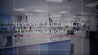 Teaser for BSIs new PPE Gas Capacity Testing Laboratory [upl. by Eelyma]