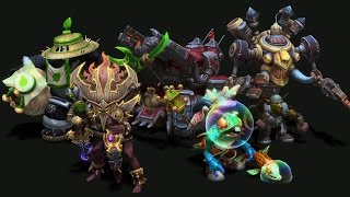 In Development Master Skins for Nazeebo Gazlowe Sgt Hammer Chen and Murky [upl. by Charo362]