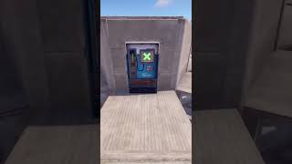 lesser known tips for vending machines in your rust base [upl. by Ahsap]