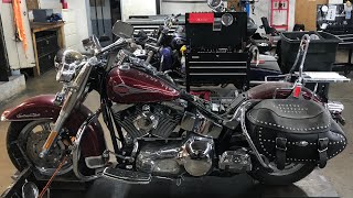 3715 Testing Video  2001 HarleyDavidson Softail Heritage Classic FLSTCI 18056 [upl. by Emiatej]