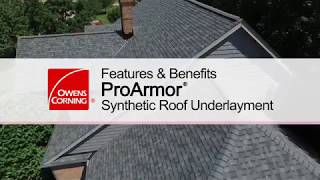 Product Guide ProArmor® Synthetic Underlayment [upl. by Ecirahc]