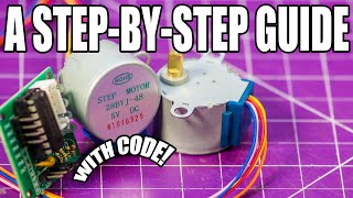 The Cheapest Stepper Motor And How You Use It 28BYJ48 amp ULN2003 Arduino Tutorial WITH CODE [upl. by Fronniah]