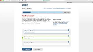 How To Pay Your Balance Due With The IRS Online [upl. by Edmondo690]