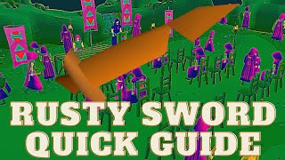 How to get Rusty Sword OSRS [upl. by Morrissey]