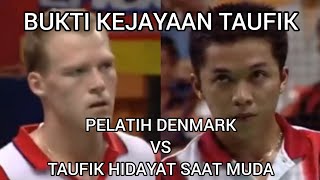 FULL HD HIGHLIGHTS TAUFIK HIDAYAT VS KENNETH JONASSEN PELATIH DENMARK [upl. by Richey60]