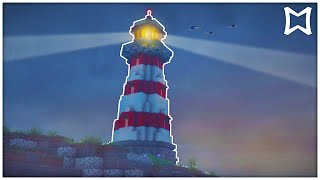 ► How To Build A Working Lighthouse In Minecraft  Survival Build [upl. by Kattie]