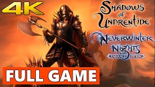 Neverwinter Nights Shadows of Undrentide Full Walkthrough Gameplay  No Commentary 4K PC Longplay [upl. by Yuji294]