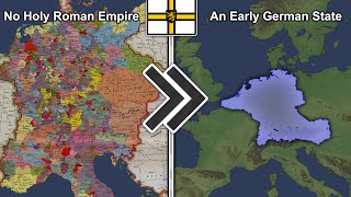 What if Germany Formed Early  No Holy Roman Empire  Alternate History [upl. by Alema]