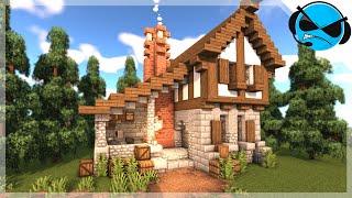 Minecraft How To Build A Medieval Blacksmith Minecraft Build Tutorial [upl. by Siurad]