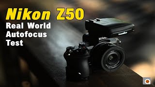 Testing The Nikon Z50 Autofocus System For Action Shots [upl. by Alfonso]