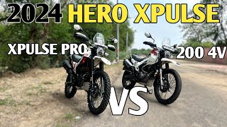 2024 Hero Xpulse 200 4v  Standard and Pro  दोनो में क्या अलग  PoweronTorque [upl. by Hogarth]