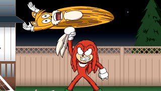 Sonic VS Knuckles  MOVIE SHENANIGANS [upl. by Hillman]