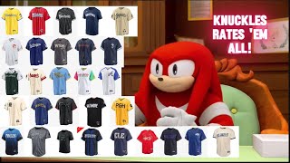 Knuckles Rates MLB City Connect Jerseys [upl. by Illek]