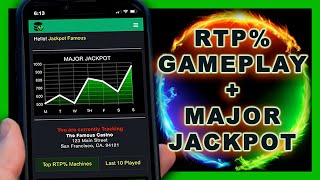 Slot Machine App Gameplay Max RTP amp Major Jackpot [upl. by Senskell608]