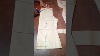 HOW TO DRAFT  CUT A BASIC BODICE BLOCK [upl. by Rebeh]