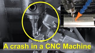 Collision tools CNC Working Crash Fail Compilation  Setup CAM CNC Fail [upl. by Larret]