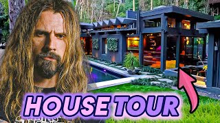 Rob Zombie  House Tour 2020  Hollywood Hills Compound amp His Horror Basement [upl. by Ruelle]