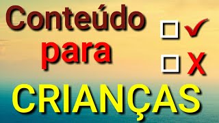 Conteúdo para crianças devo ativar esta opção no meu canal Veja como fazer APRENDIZ DE YOUTUBE 6 [upl. by Sorrows]