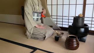 《茶道点前集》風炉・薄茶点前 Sadou Japanese Tea Ceremony（裏千家） [upl. by Alanah]