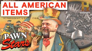 Pawn Stars Incredibly Rare Pieces of Americana [upl. by Jarek]