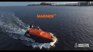 USV Mariner from Maritime Robotics [upl. by Mehitable]