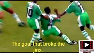 Celestine Babayaro funny goals celebration [upl. by Judon]