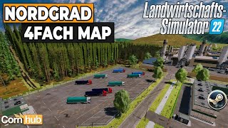 LS22 Maps  Nordgrad  LS22 Mapvorstellung [upl. by Leunamesoj]