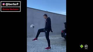 Ball and a Wall by Dimitar Berbatov Instagram berbo9 [upl. by Rehsa723]