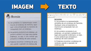 COMO TRANSFORMAR IMAGEM EM TEXTO Rápido fácil e grátis [upl. by Fred]