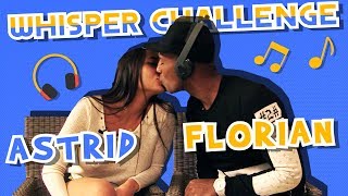 Astrid Les Anges 10 amp Florian  les amoureux saffrontent au Whisper Challenge [upl. by Yerfej]