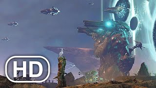 Humans Vs Demons War Fight Scene FULL BATTLE 4K ULTRA HD  DOOM ETERNAL THE ANCIENT GODS PART 2 [upl. by Aillimac]