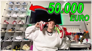 LA MIA COLLEZIONE DI SNEAKERS AGGIORNATA DA 50000 EURO [upl. by Baese895]