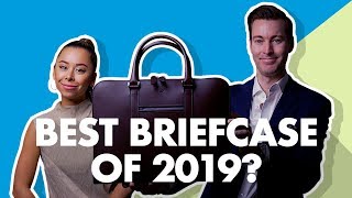 The Best Mens Leather Briefcase Of 2019 [upl. by Errot140]