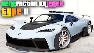 Benefactor Krieger Type II  GTA 5 Lore Friendly Car Mod  Download Link [upl. by Enirol]